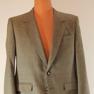 Vintage LOUIS ROTH * LEIGHTONS Woven Blazer 40R